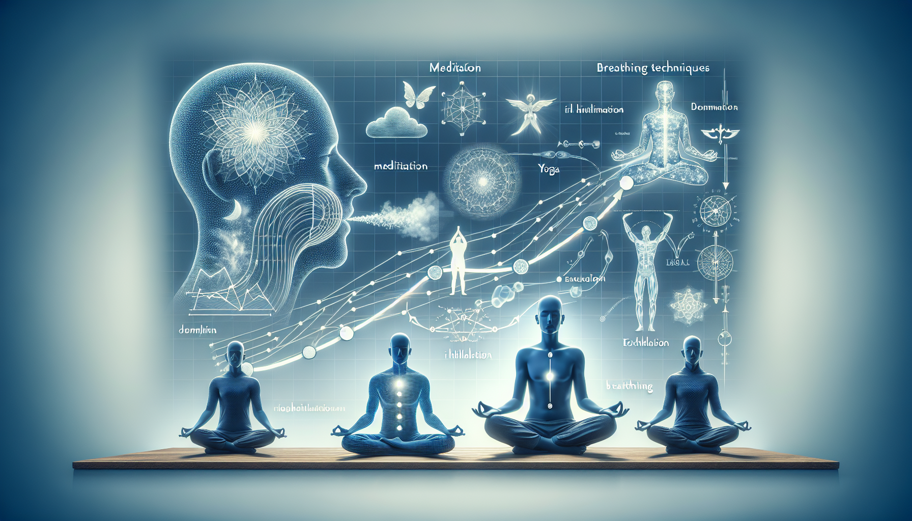 Impact du stress sur le poids et des stratégies pour le gérer, comme la méditation, le yoga, et les techniques de respiration.